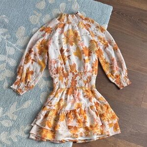BTFL-life Ambrielle Smocked Floral Dress